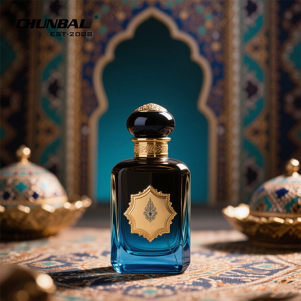 luxury arabic style perfume oil bottle